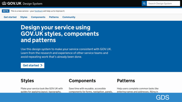 GOV.UK Design System